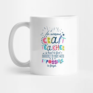 An Awesome Craft Teacher Gift Idea - Impossible to forget Mug